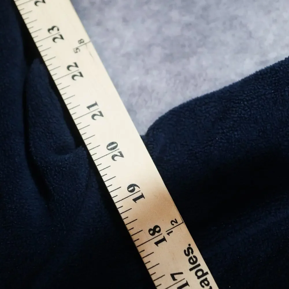 Columbia Fleece Jacket Youth‎ 18/20 Navy Blue Full Zip Outdoor Warm Good